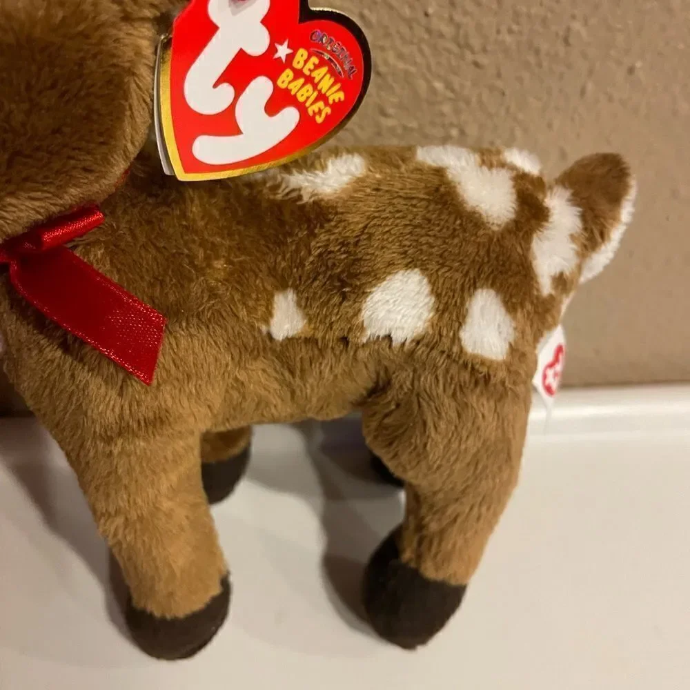TY Santa and TY Chester The Reindeer